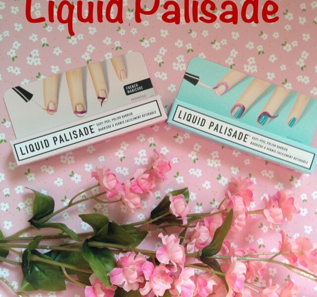 boxes of Liquid Palisade, a nail care product that makes painting my nails neater neversaydiebeauty.com @redAllison