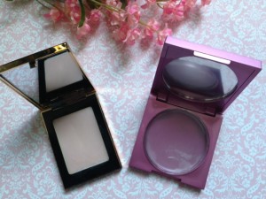 Mally Face Defender vs YSL Blur Perfector open compacts neversaydiebeauty.com @redAllison