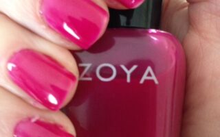 Zoya Professional Nail Lacquer, shade Paloma, a raspberry jelly neversaydiebeauty.com @redAllison