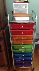 10 drawer storage unit neversaydiebeauty.com @redAllison