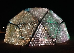 Bruce Munroe geodesic dome installation Desert Botanical Gardens, Scottsdale AZ