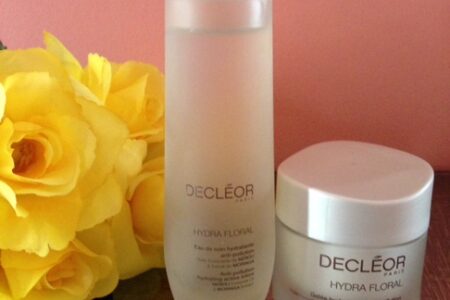 Decleor Hydra Floral Anti-Pollution Active Lotion & Gel-Cream neversaydiebeauty.com @redAllison