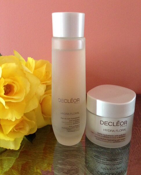 Decleor Hydra Floral Anti-Pollution Active Lotion & Gel-Cream neversaydiebeauty.com @redAllison