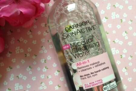 Garnier Micellar Cleansing Water neversaydiebeauty.com @redAllison