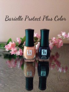 Barielle Protect Plus Color Nail Polish: Blossom & Edgy neversaydiebeauty.com @redAllison