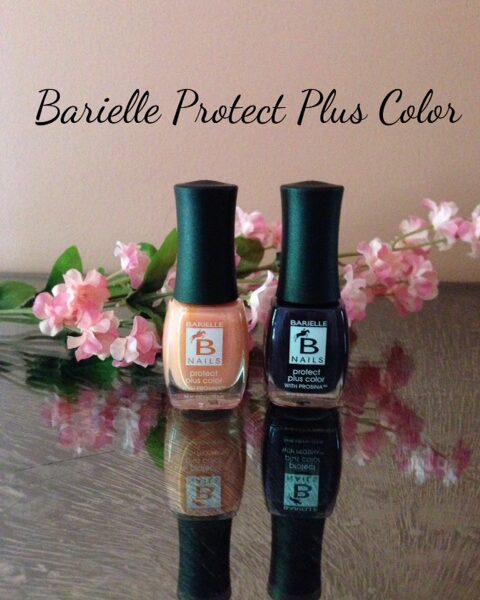 Barielle Protect Plus Color Nail Polish: Blossom & Edgy neversaydiebeauty.com @redAllison