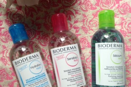 Bioderma's 3 micellar waters for 3 different skin types: Sensiobio, Hydrabio, Sebium neversaydiebeauty.com @redAllison