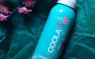 Coola Sport Sunscreen Spray SPF 50 Guava Mango neversaydiebeauty.com @redAllison