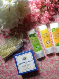 Manuka Honey skincare products - hand creams and soaps - from Pacific Resources International neversaydiebeauty.com @redAllison