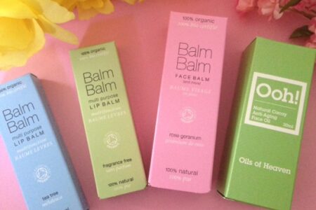 Balm Balm organic skincare and Oils of Heaven Face Oil