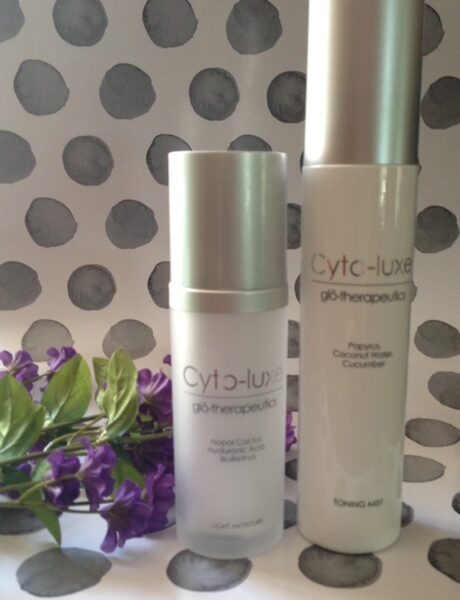 Cyto-luxe Light Moisture and Toning Mist bottles neversaydiebeauty.com @redAllison