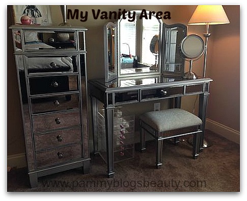 Pammy Blogs Beauty's makeup room and storage solutions