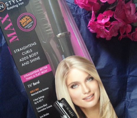 InStyler Max hair straightening device and packaging neversaydiebeauty.com @redAllison