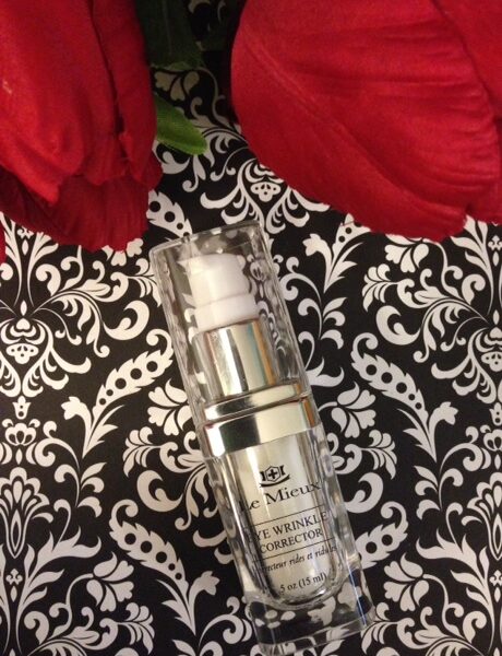 Le Mieux Eye Wrinkle Corrector pump bottle neversaydiebeauty.com @redAllison