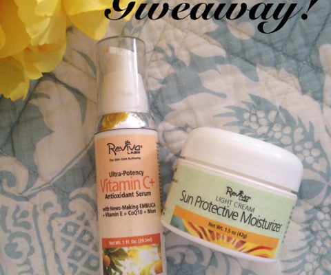Giveaway from Reviva Labs Skincare with 6 winners neversaydiebeauty.com