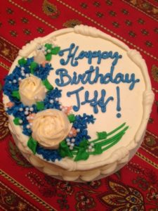 Jeff's birthday cake 2016 neversaydiebeauty.com