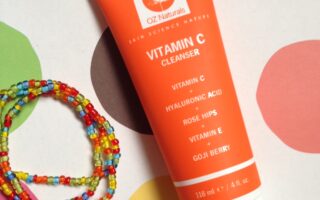 OZ Naturals Vitamin C Cleanser tube neversaydiebeauty.com