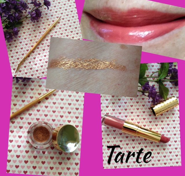 Tarte mini haul: swatches & eyeliner, eyeliner brush and double-ended lipstick/gloss neversaydiebeauty.com