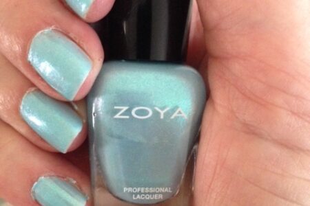 Zoya Nail Polish, shade Payne an aqua holographic neversaydiebeauty.com