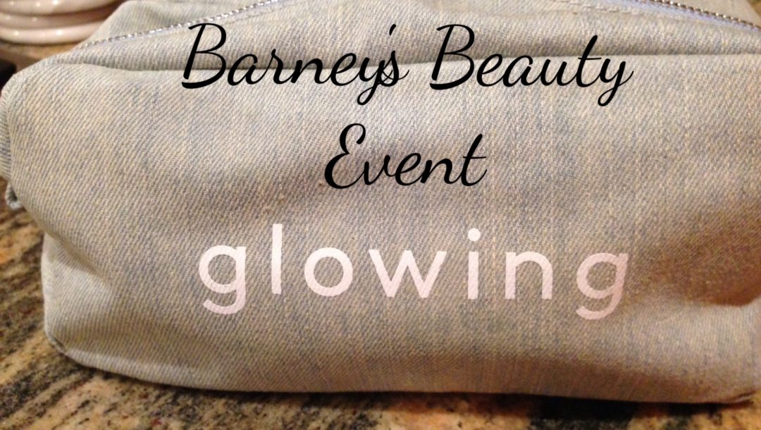 Barneys Fall 2016 beauty bag "glowing" neversaydiebeauty.com