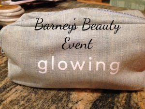 Barneys Fall 2016 beauty bag "glowing" neversaydiebeauty.com