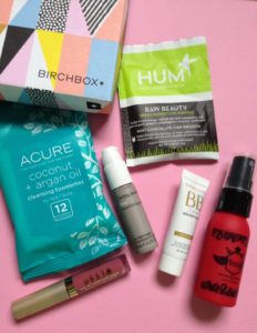 Birchbox August 2016 the cosmetics that I received neversaydiebeauty.com