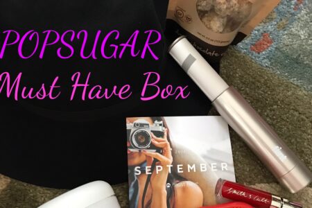 POPSUGAR Must Have box Sept. 2016 items neversaydiebeauty.com