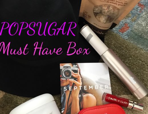 POPSUGAR Must Have box Sept. 2016 items neversaydiebeauty.com