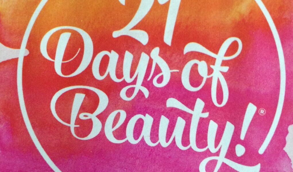 Ulta 21 Days of Beauty logo neversaydiebeauty.com