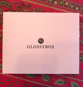 blush pink and black Glossybox October 2016 neversaydiebeauty.com