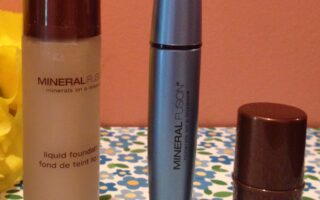 Mineral Fusion foundation, mascara and blush neversaydiebeauty.com