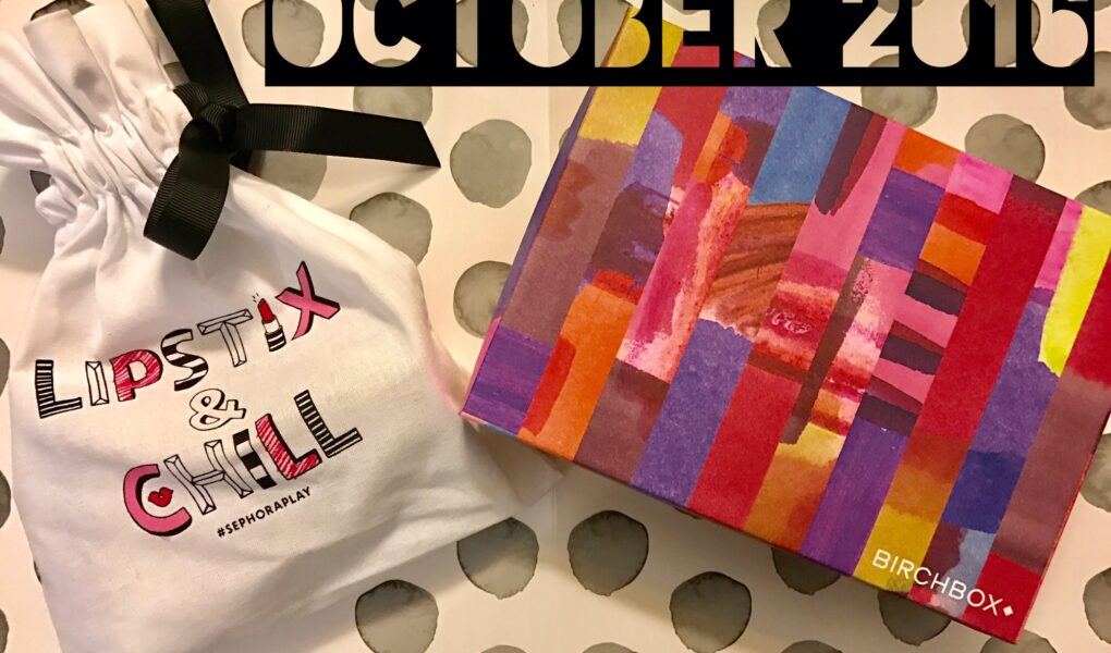 October 2016 Birchbox box & Sephora Play bag neversaydiebeauty.com