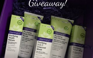 derma e Purifying skincare products & giveaway neversaydiebeauty.com