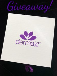 derma e boxtop and giveaway neversaydiebeauty.com