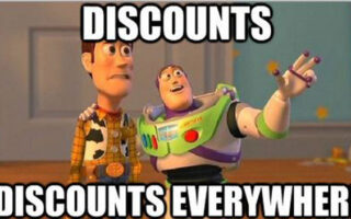 discounts meme