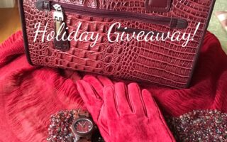 Evine giveaway: Pamela McCoy Suede Faux Fur Lined Long Gloves neversaydiebeauty.com