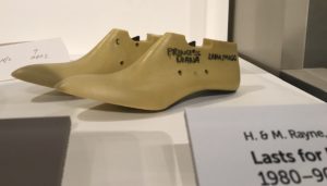 Princess Diana's shoe lasts, Peabody Essex Museum "Shoe" exhibit