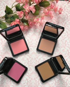 Japonesque Velvet Touch Blushes, open to show shades 01, 02, 04, 05 neversaydiebeauty.com