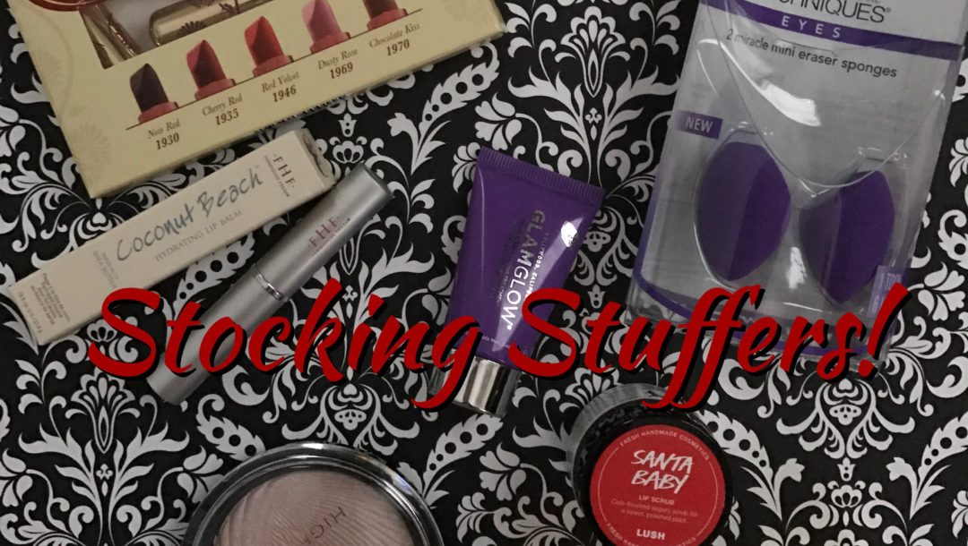 stocking stuffers beauty with title in the middle neversaydiebeauty.com