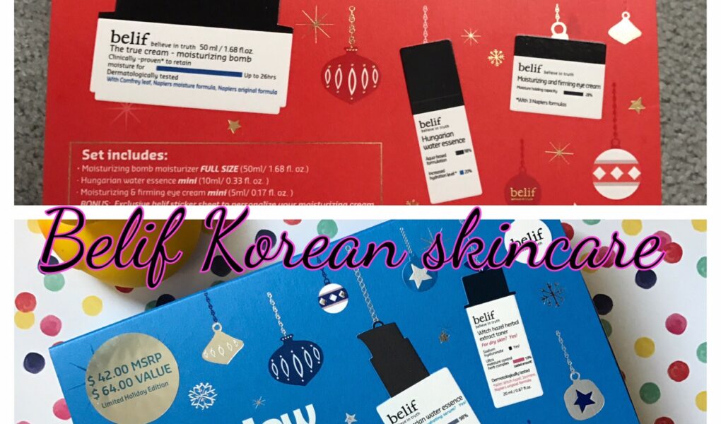 Belif Skincare from Korea: Don't Be Flaky and Let It Glow skincare kits neversaydiebeauty.com