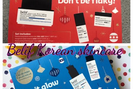 Belif Skincare from Korea: Don't Be Flaky and Let It Glow skincare kits neversaydiebeauty.com