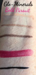 GloMinerals Bold Pursuit holiday makeup collection 2016 swatches neversaydiebeauty.com
