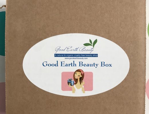 Good Earth Beauty box neversaydiebeauty.com