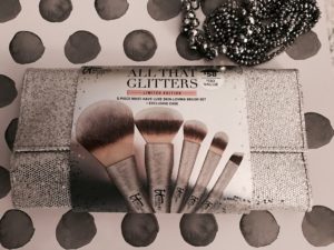 IT Cosmetics for Ulta All That Glitters silver clutch, neversaydiebeauty.com