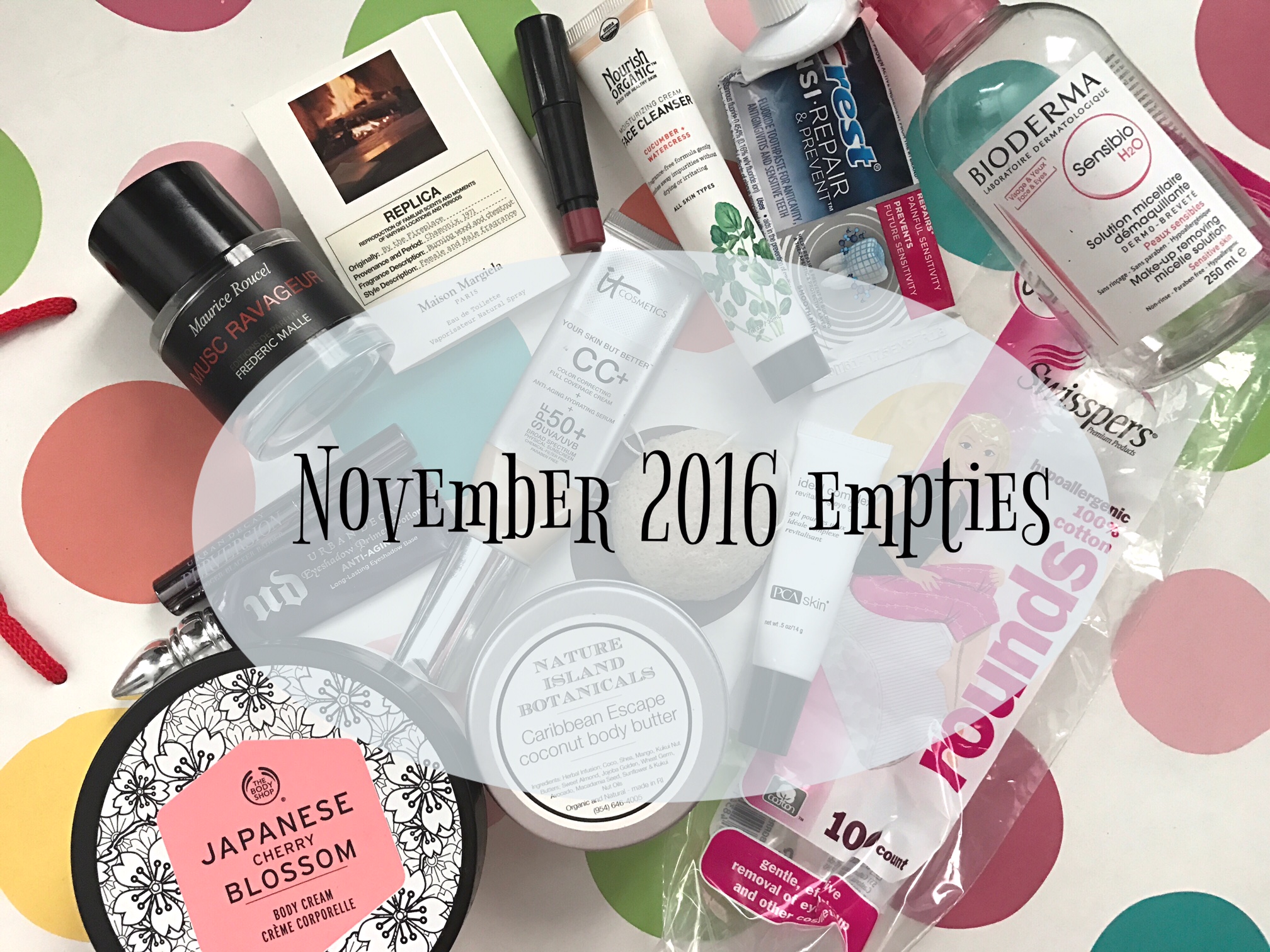 November 2016 beauty empties neversaydiebeauty.com