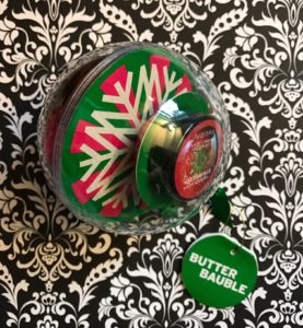 Butter Bauble tree ornament from The Body Shop