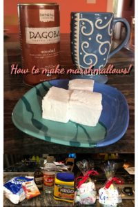 Pinterest size montage of How to Make Marshmallows, neversaydiebeauty.com