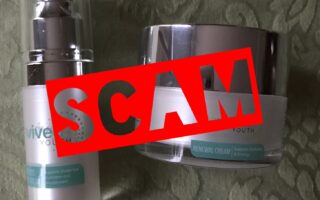 Revived Youth skincare products that were a scam purchase