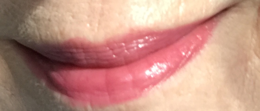 my lips wearing Zoya Lipstick in shade Paisley, taken in sunlight, neversaydiebeauty.com