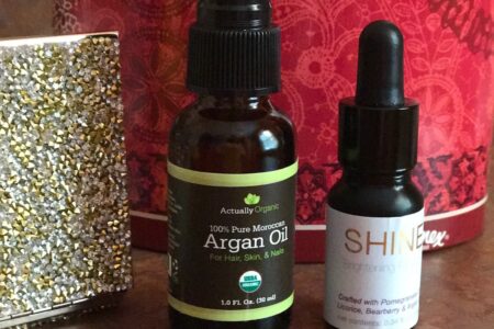 Actually Organic Argan Oil & Shine Brightening Oil, neversaydiebeauty.com